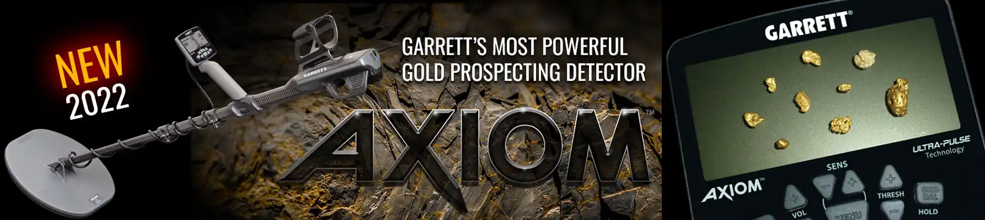 Garrett Axiom Gold Detector For Sale in South Africa, Zimbabwe and Zambia