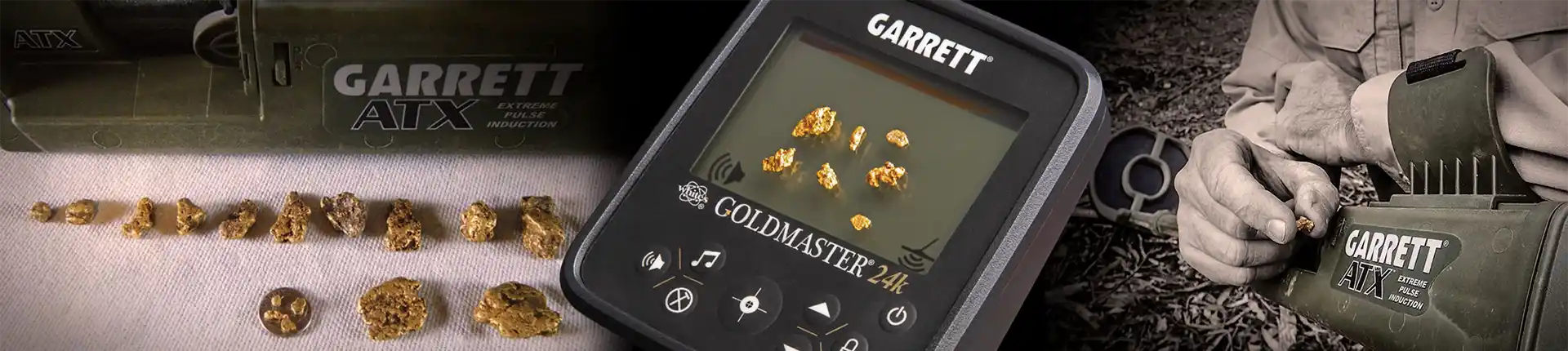 Gold prospecting with Garrett gold detectors